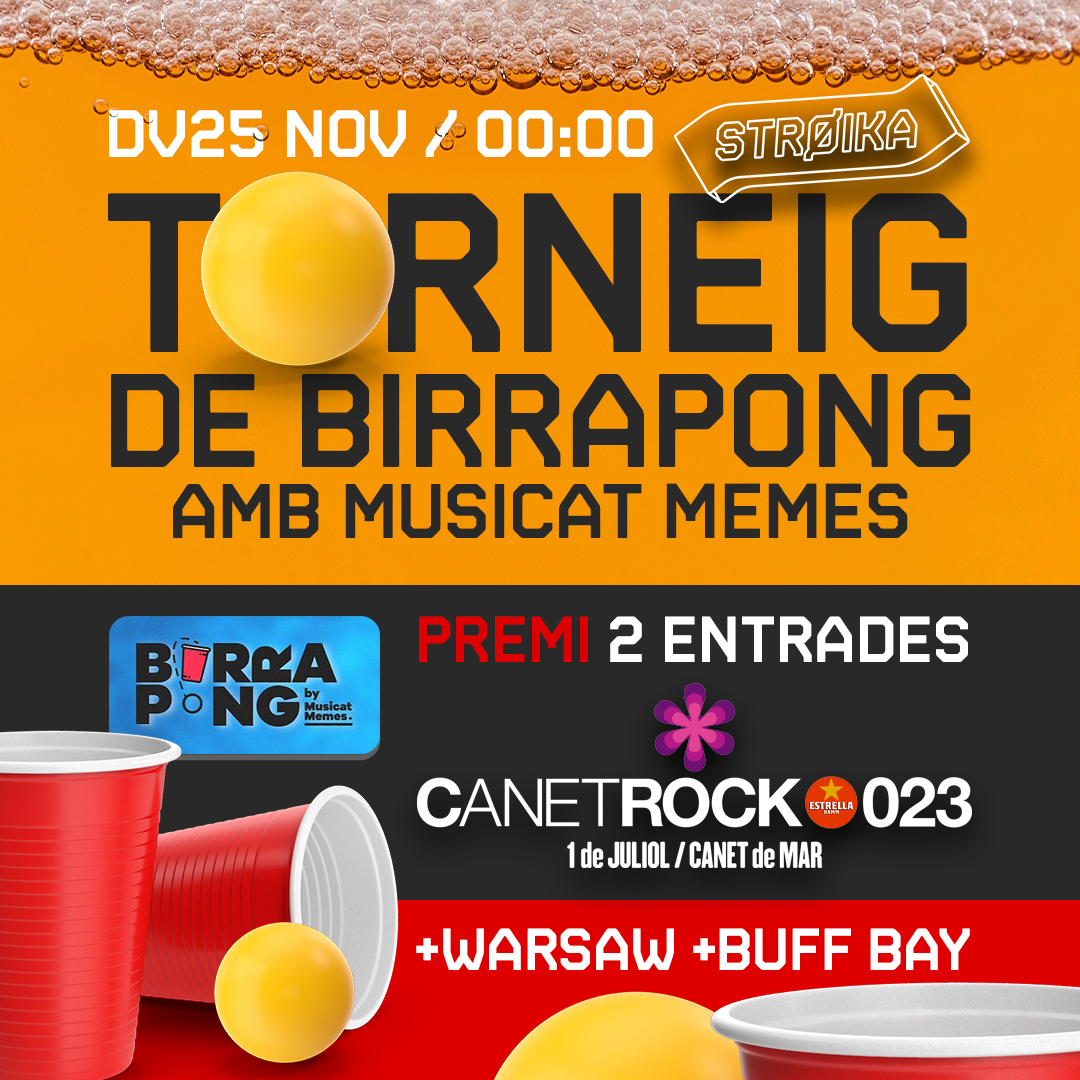 TORNEIG DE BIRRA PONG by Musicat Memes