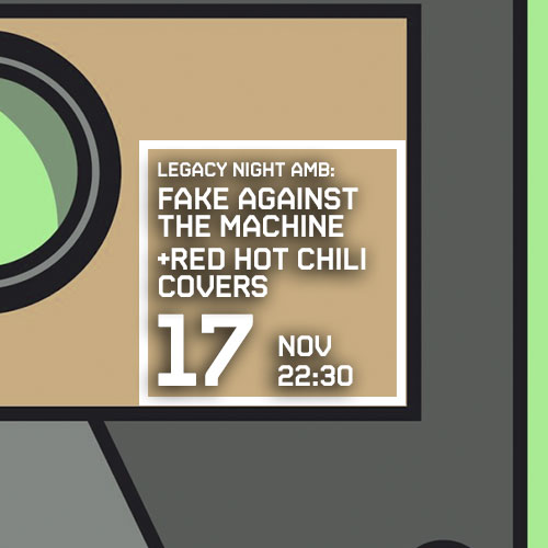 FAKE AGAINST THE MACHINE + RED HOT CHILI COVERS